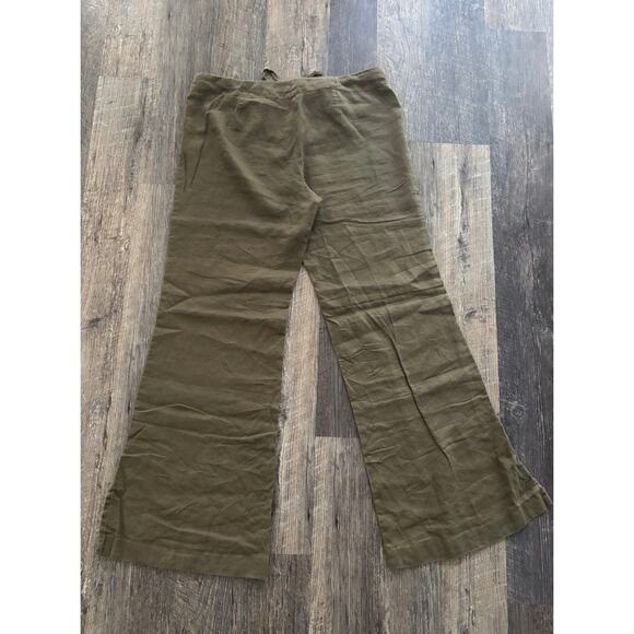 Women's Express Linen Drawstring Pants - Picture 5 of 5